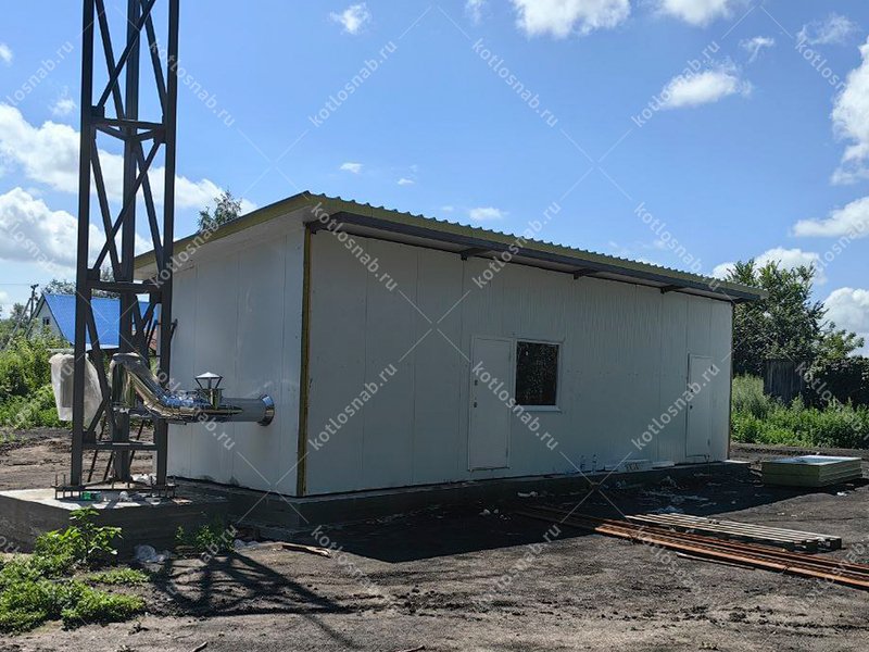 Наши специалисты ведут монтаж двух газовых модульных котельных в Алтайском крае